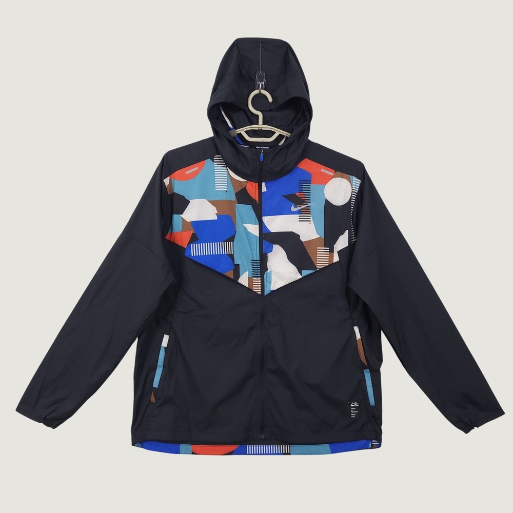 Nike Running AIR Hola Lou Windrunner Jacket XL Geometric Activewear Casual